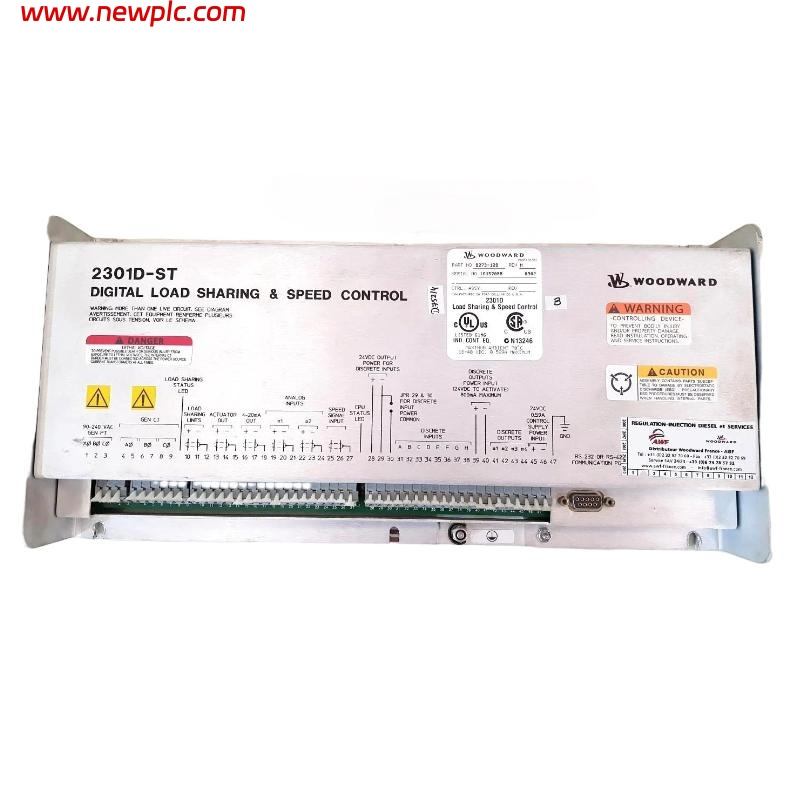 Woodward 8273-128 Digital Load Sharing and Speed Control Module