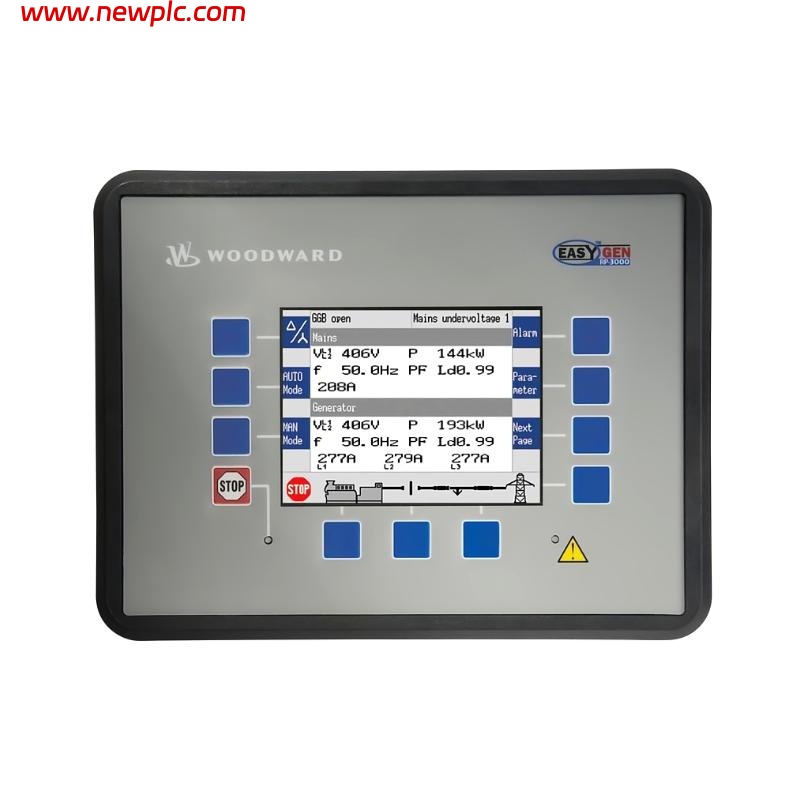 Woodward 8446-1048 Remote Control And Annunciation Panel