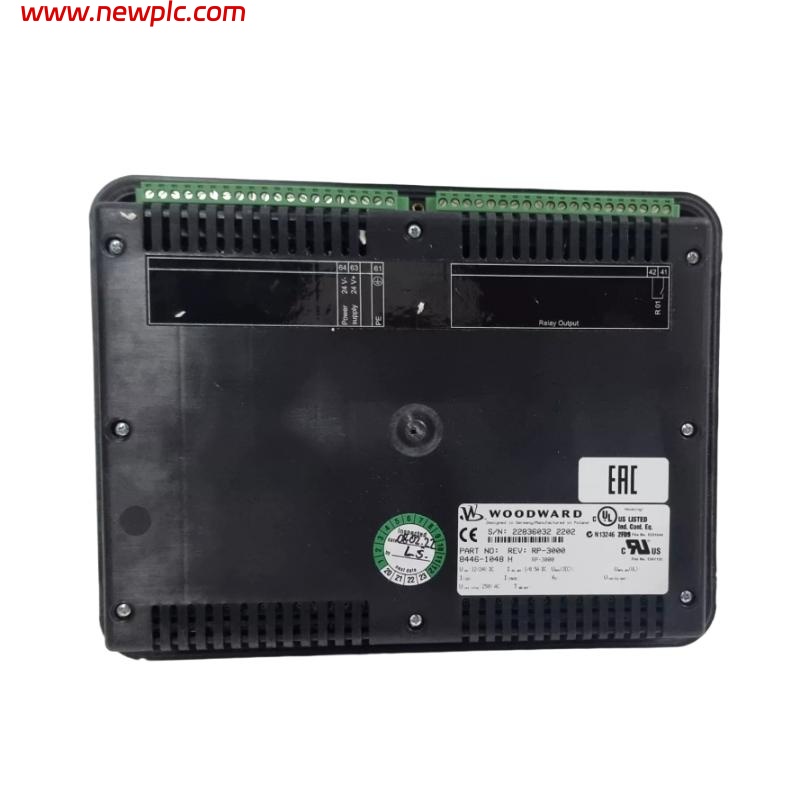 Woodward 8446-1048 Remote Control And Annunciation Panel Woodward 8446-1048 Remote Control And Annunciation Panel