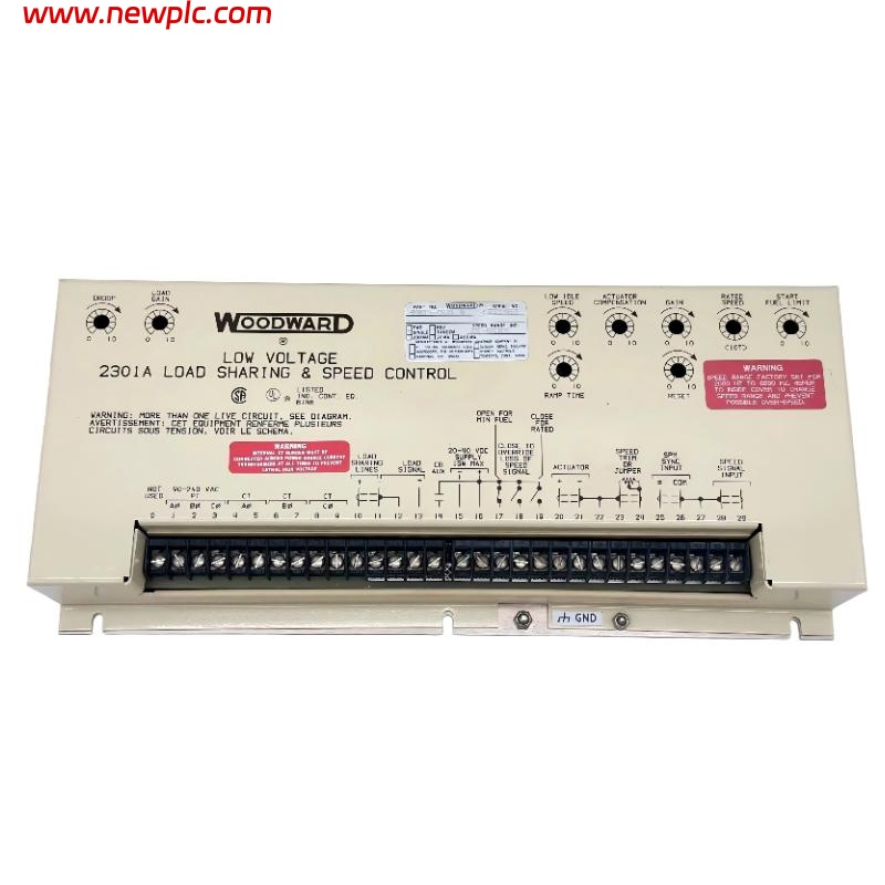 Woodward 9905-068 2301A Load Sharing and Speed Control