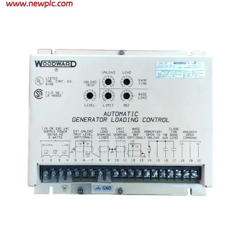 Woodward 9905-096 Automatic Generator Loading Control Module