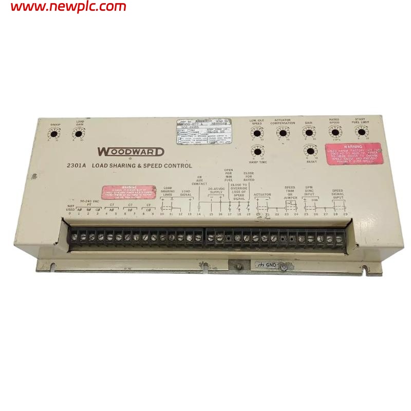 Woodward 9905-377 Load Distribution And Speed ​​Controller