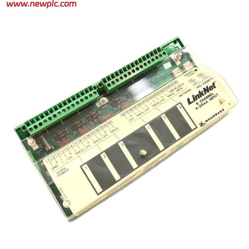 Woodward 9905-969 Linknet 6 Channel Analog Input Module