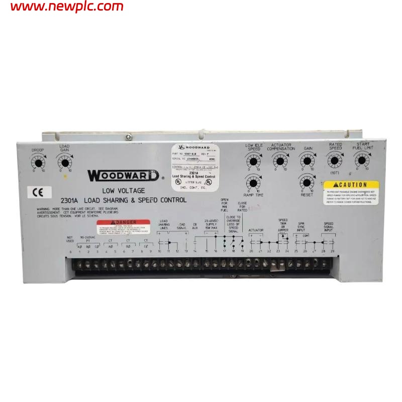Woodward 9907-018 Low Voltage Load Sharing And Speed ​​Controller