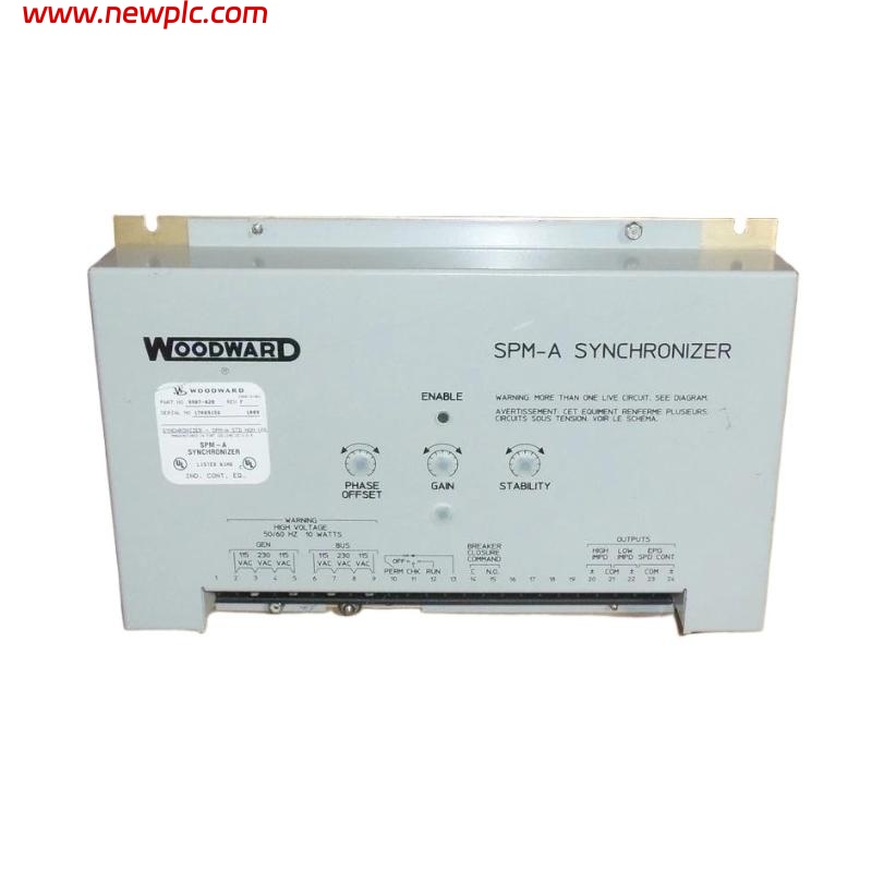 Woodward 9907-028 SPM-A Synchronizer Module