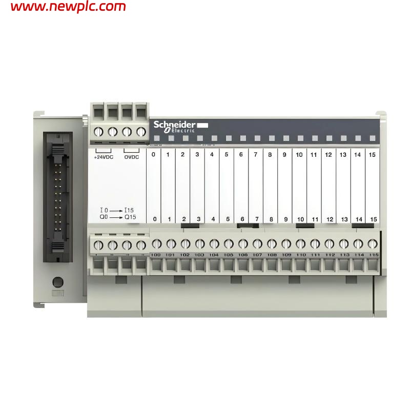 Schneider ABE7R16S111 Soldered Electromechanical Relay Sub Base