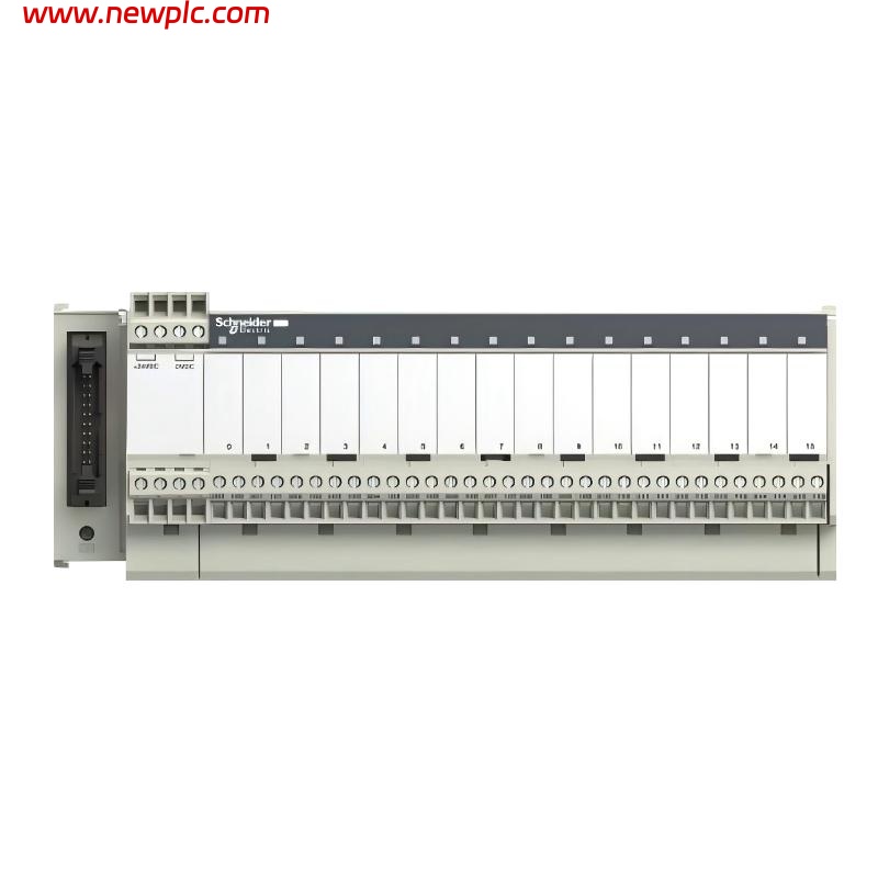 Schneider ABE7R16S210 Soldered Electromechanical Relay Sub Base