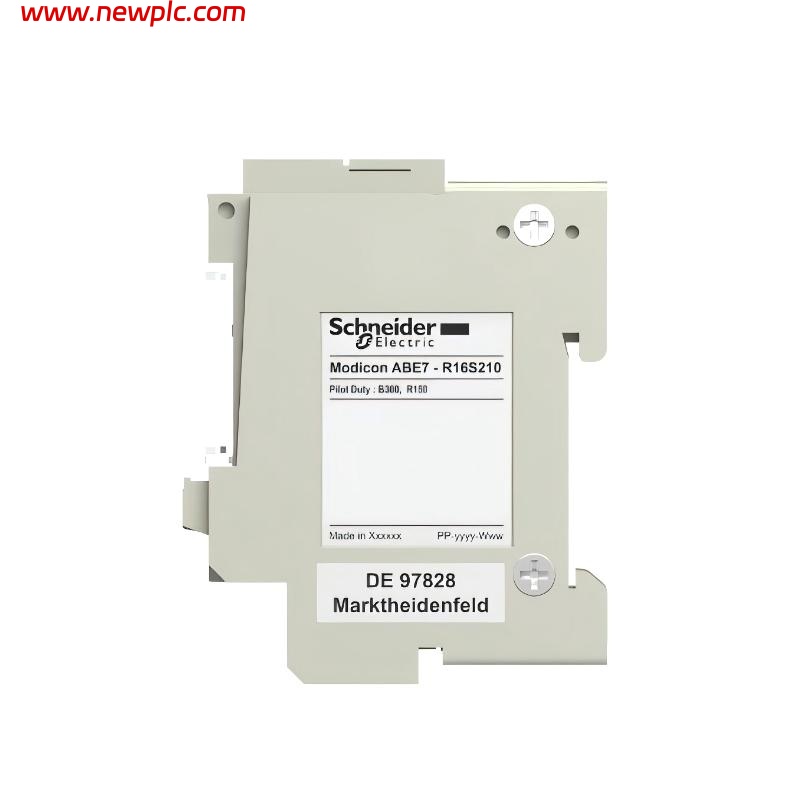 Schneider ABE7R16S210 Soldered Electromechanical Relay Sub Base