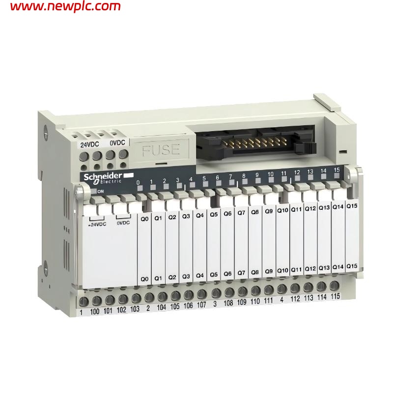 Schneider ABE7R16T111 Sub-Base With Plug-In Electromechanical Relay