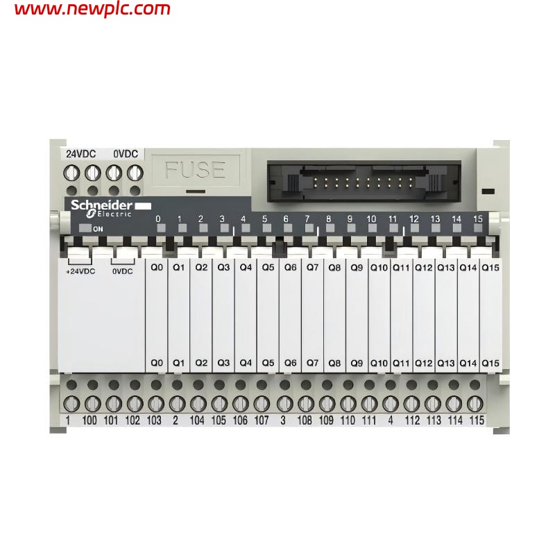 Schneider ABE7R16T111 Sub-Base With Plug-In Electromechanical Relay