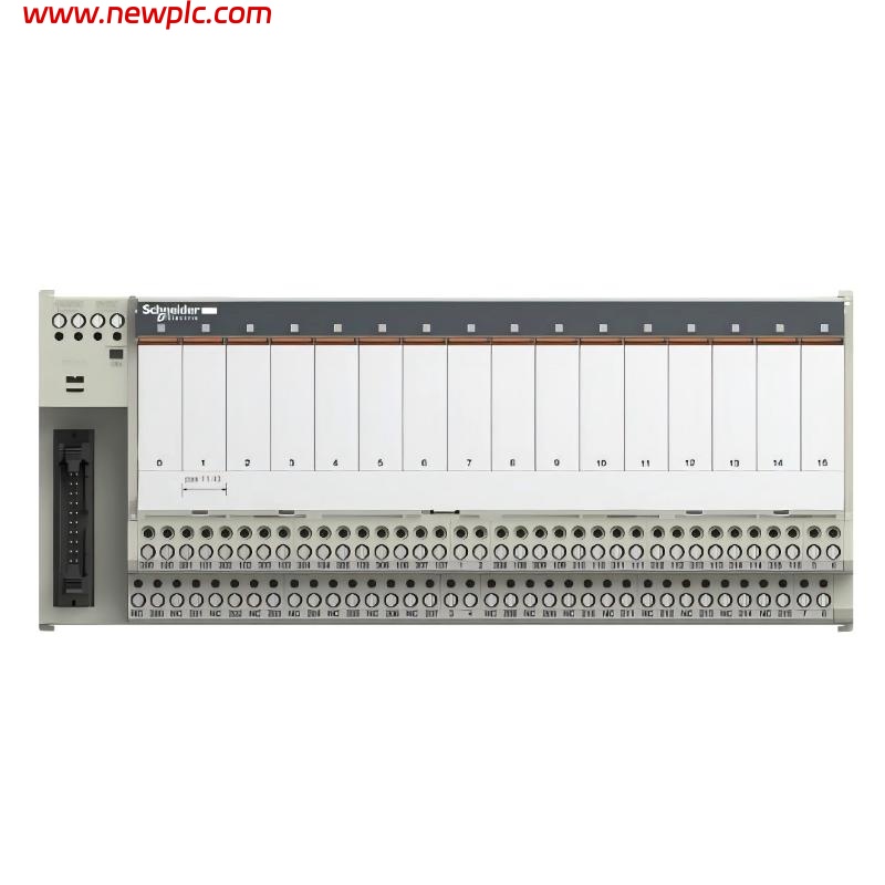 Schneider ABE7R16T230 Sub-Base With Plug-In Electromechanical Relay