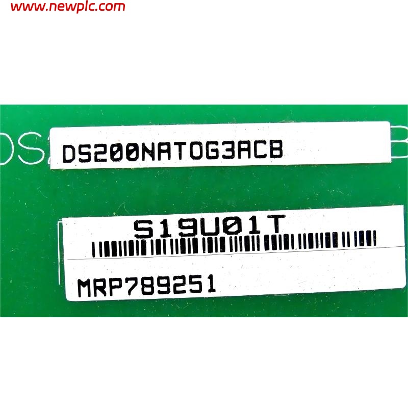 GE DS200NATOG3ACB Voltage Feedback Scaling Board