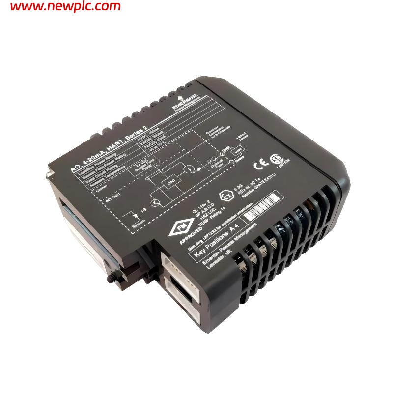 Emerson VE4005S2B1 KJ3221X1-BA1+KJ4001X1-CA1 Output Module With Terminal Block