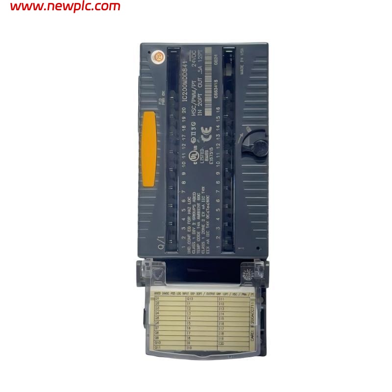 GE Fanuc IC200MDD841 VersaMax Discrete Hybrid I/O Module