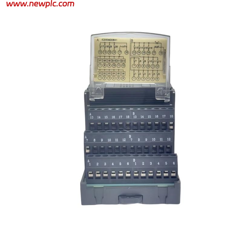 GE Fanuc IC200MDD841 VersaMax Discrete Hybrid I/O Module