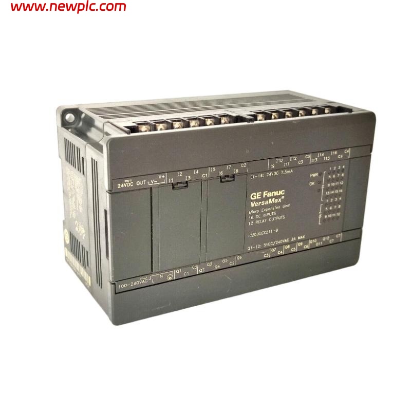 GE Fanuc IC200UEX211 VersaMax Micro Expansion Module