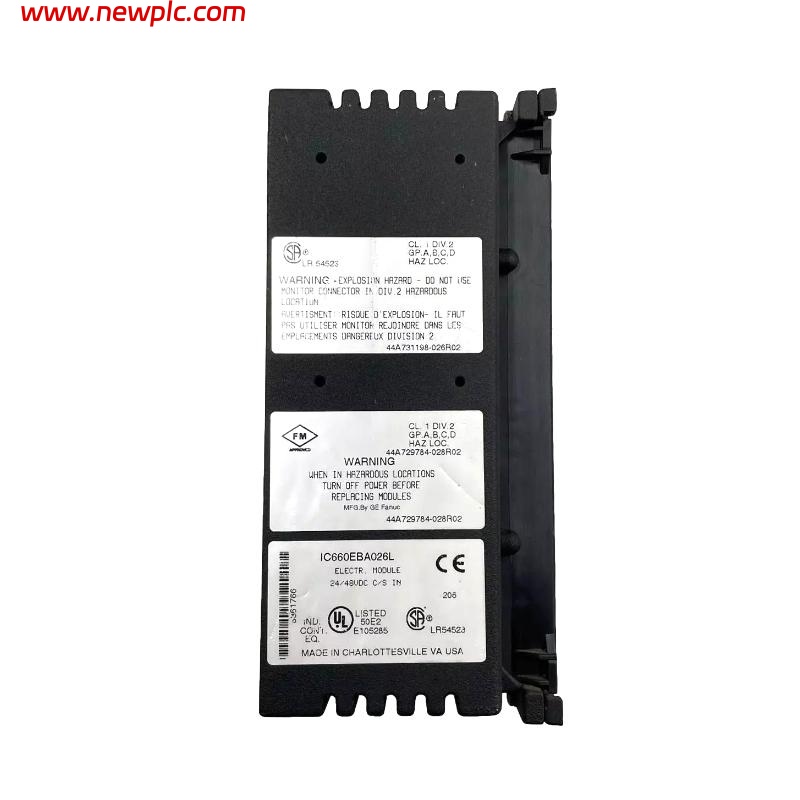 GE IC660TBA026 Terminal Assembly