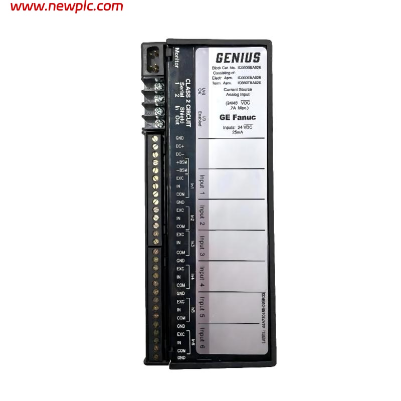 GE IC660TBA026 Terminal Assembly