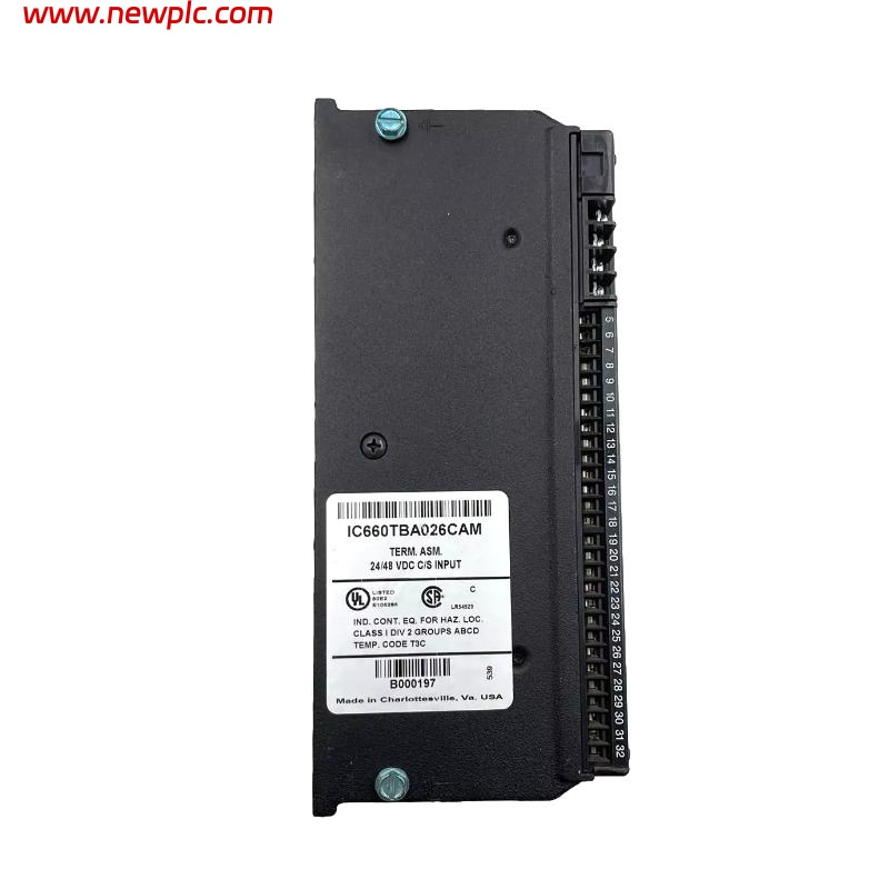 GE IC660TBA026 Terminal Assembly