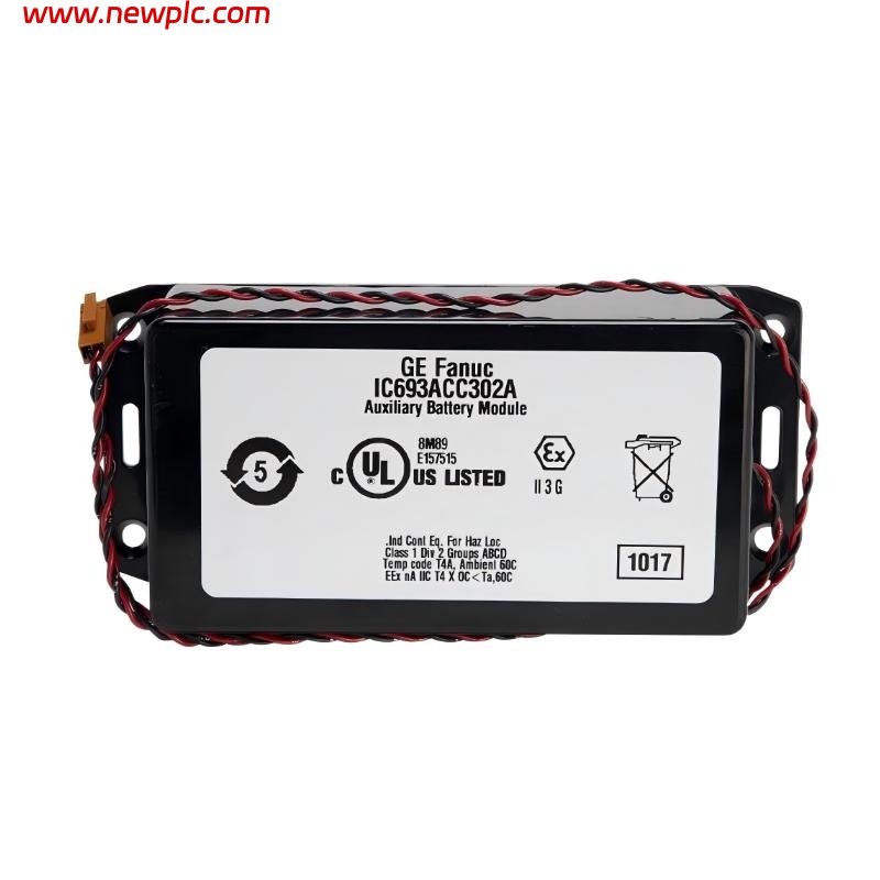 GE IC693ACC302 Auxiliary Battery Module