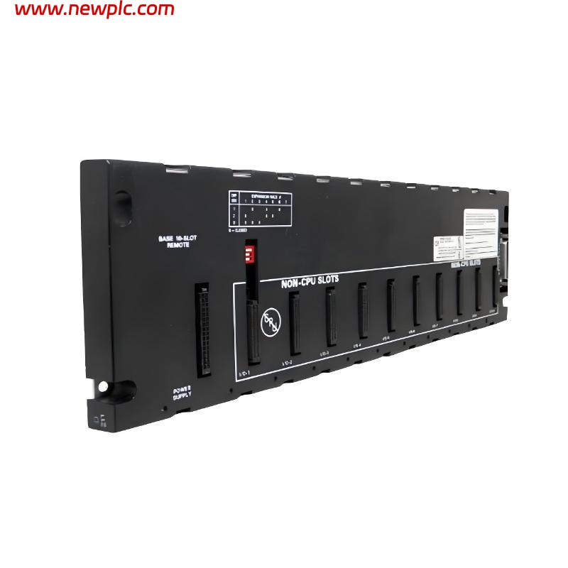 GE IC693CHS393 10-Slot Remote Baseplate