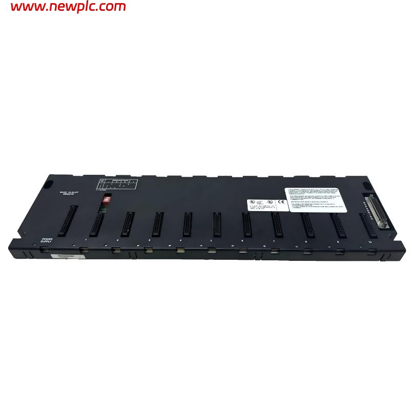 GE IC693CHS393 10-Slot Remote Baseplate
