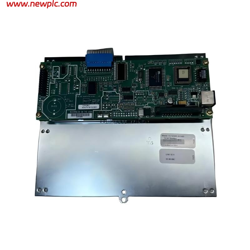 GE Fanuc IC752SPL013 Excitation Control Interface Panel