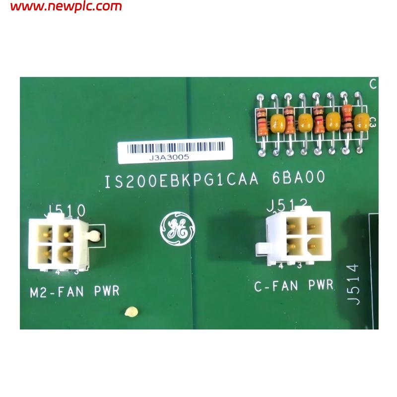 GE IS200EBKPG1CAA Exciter Backplane Board