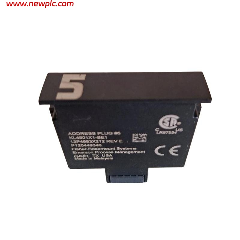 Emerson KL4501X1-BE1 Address Plug