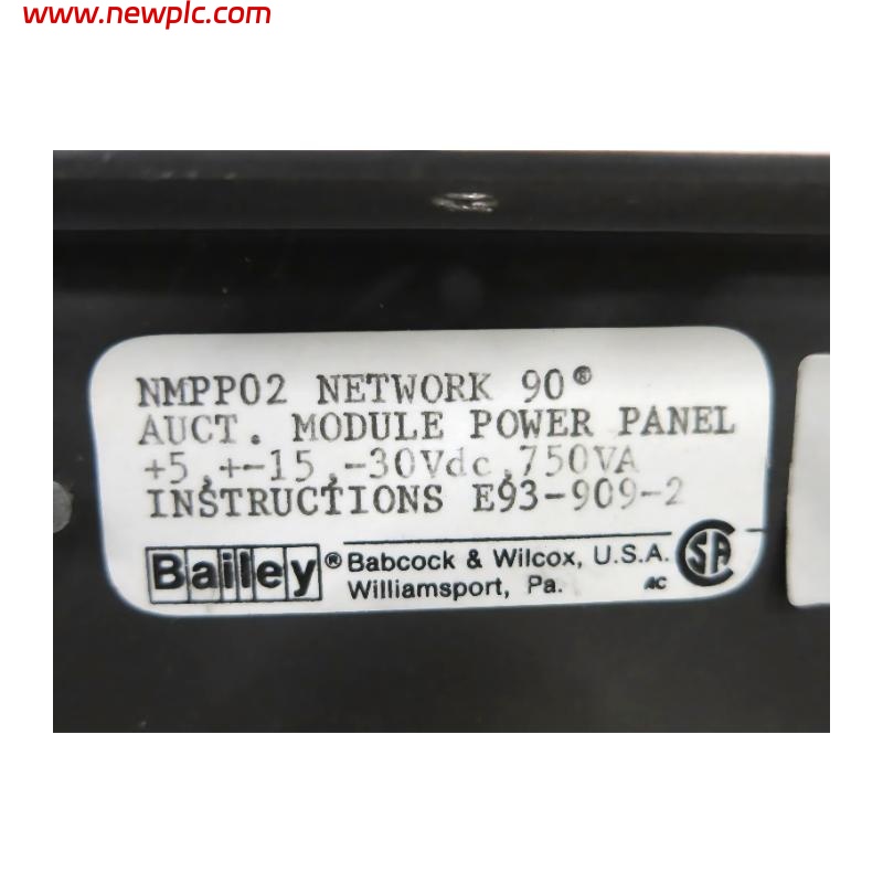 ABB Bailey NMPP02 Power Panel Module