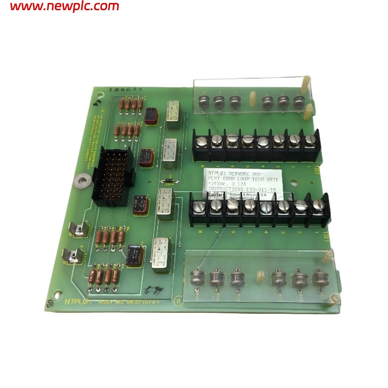 ABB Bailey NTPL01 Factory Loop Terminal Unit