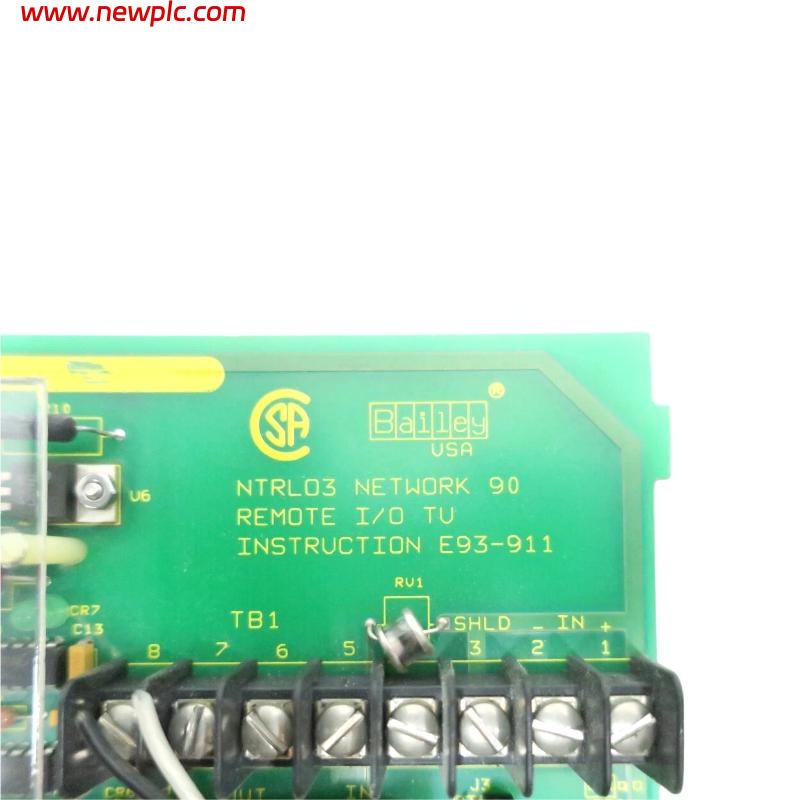 ABB Bailey NTRL03 6637359K2 NTRL Remote Link Terminal