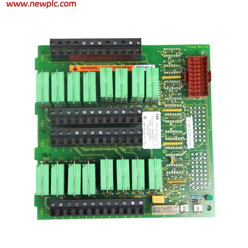 ABB Bailey NTU-7Q2E GM9.0262.0005.03 Digital Output Relay Terminal Unit