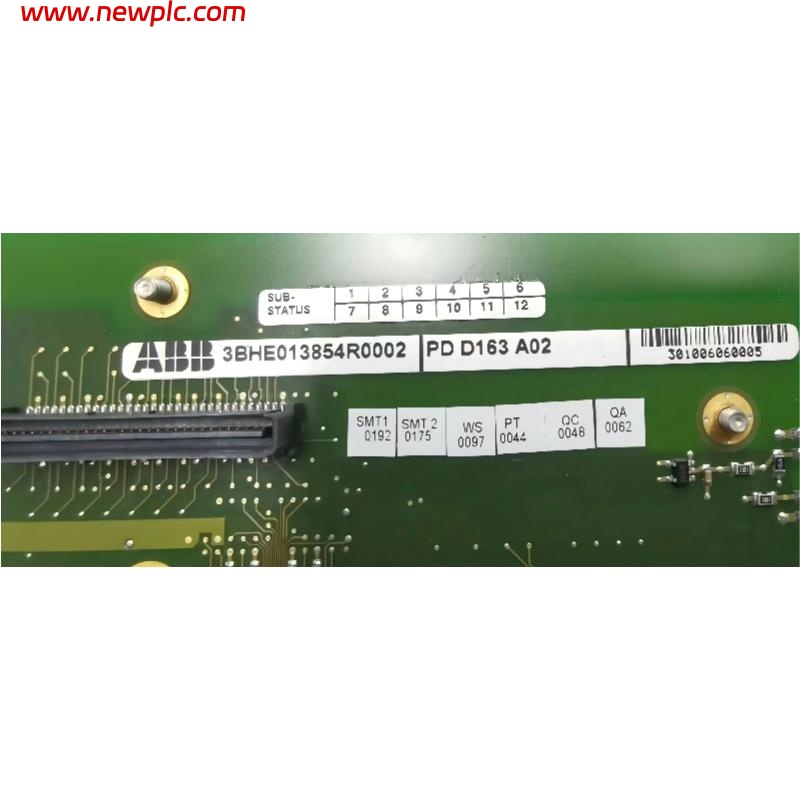 ABB PD D163 A02 3BHE013854R0002 Circuit Board