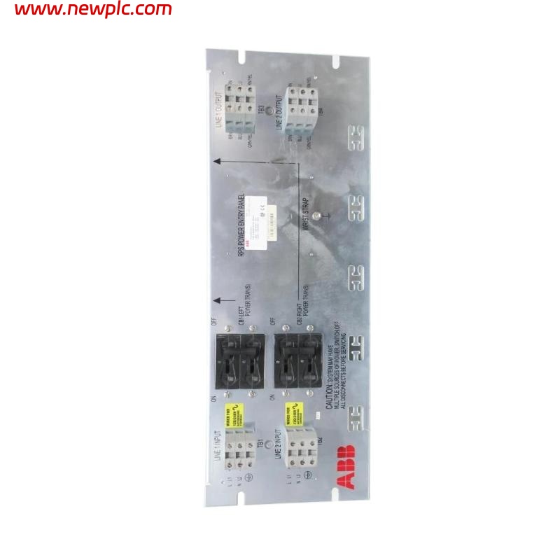 ABB Bailey PHARPSPEP11013 6644463A2 Power Entry Panel Single Chassis