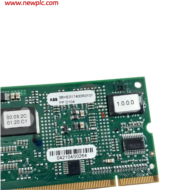ABB PP D104 3BHE017400R0101 Control Module Circuit Board Interface Card