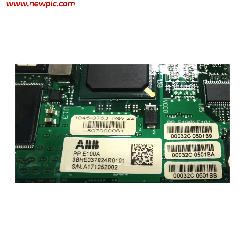 ABB PP E100A 3BHE037824R0101 Control Board