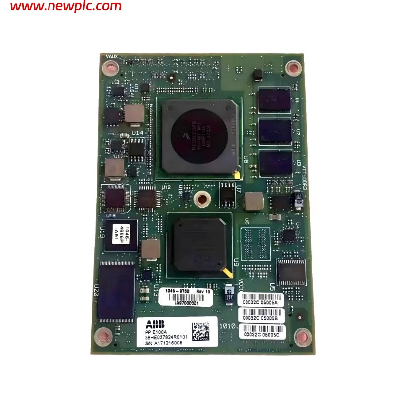 ABB PP E100A 3BHE037824R0101 Control Board