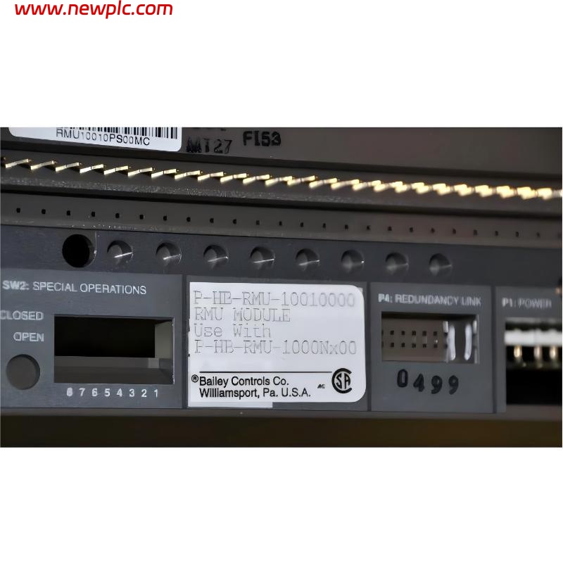 ABB Bailey RMU-100 PHBRMU10010000 Repeater Mounting Unit