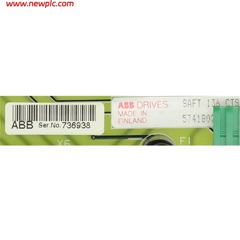 ABB SAFT 136 CTS 57418028 CTU Over Load Control Board