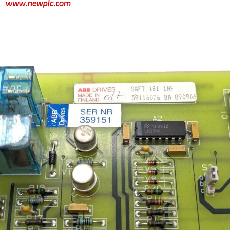 ABB SAFT 181 INF 58116076 Interface Board