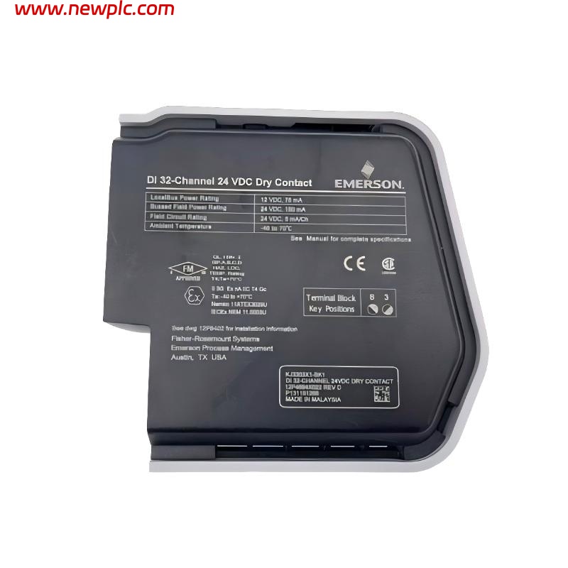 Emerson SE4001S2T2B4 Discrete Input Card