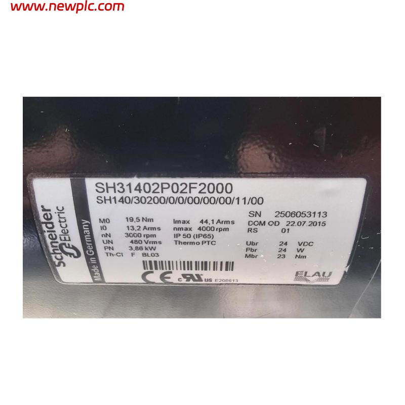Schneider SH31402P02F2000 Servo Motor
