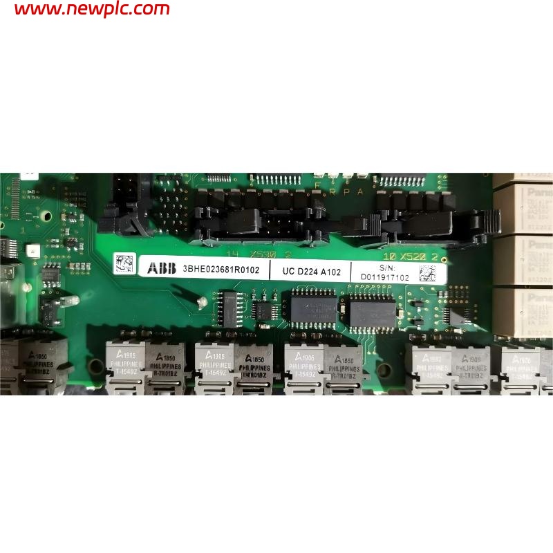 ABB UC D224 A102 3BHE023681R0102 Control Board