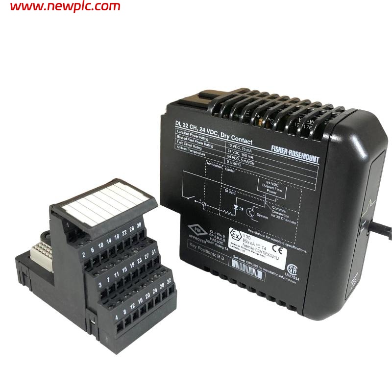 Emerson VE4002S2T2B1 Discrete Output Module Emerson VE4002S2T2B1 Discrete Output Module