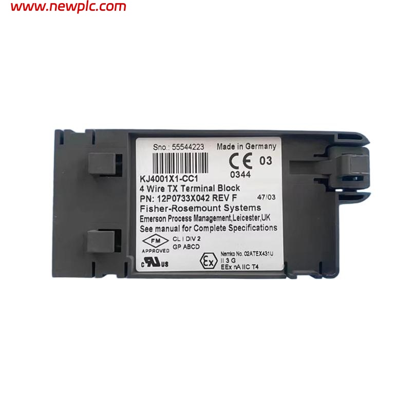 Emerson VE4003S2B3 KJ4001X1-CC1 Terminal Blocks