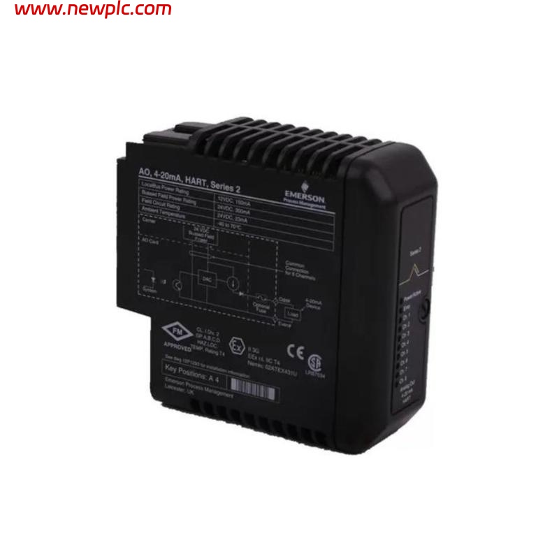 Emerson VE4003S2B4 Analog Input Card