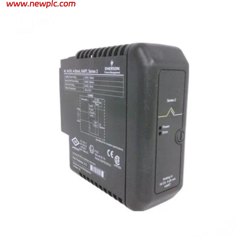 Emerson VE4003S2B9 KJ3223X1-BA1 DeltaV Analog Input Card 16 Channels