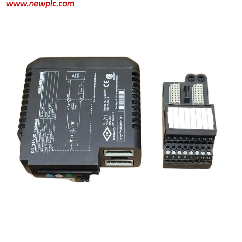 Emerson VE4005S2B5 Analog Output Card