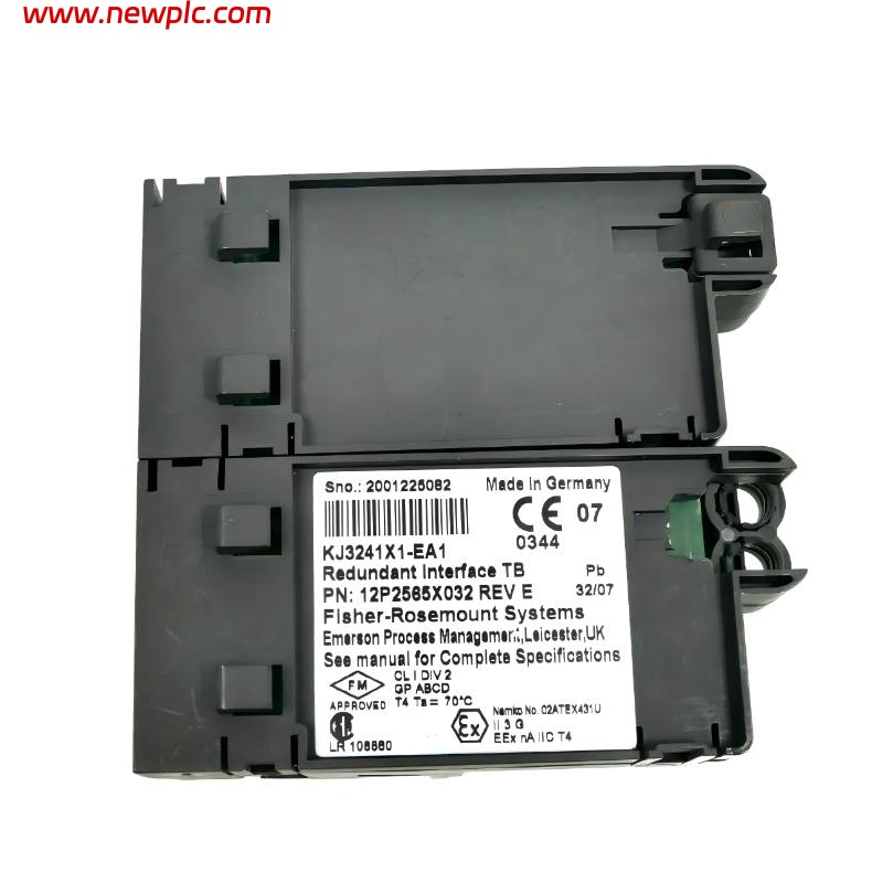 Emerson VE4036P2 KJ3241X1-EA1 Red Interface Terminal Block